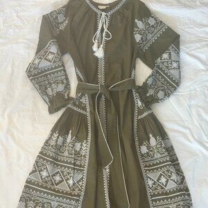 Embroidered Midi Julia Amory Derss